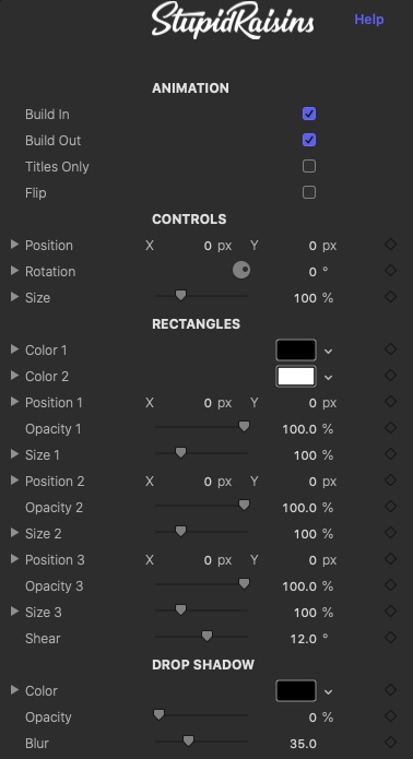 bold pop parameters